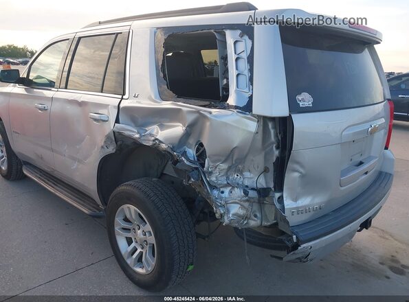 1GNSCBKC1LR306361 2020 CHEVROLET TAHOE Silver Դիմացի տեսք