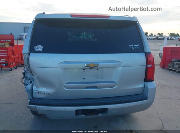 1GNSCBKC1LR306361 2020 CHEVROLET TAHOE Silver 