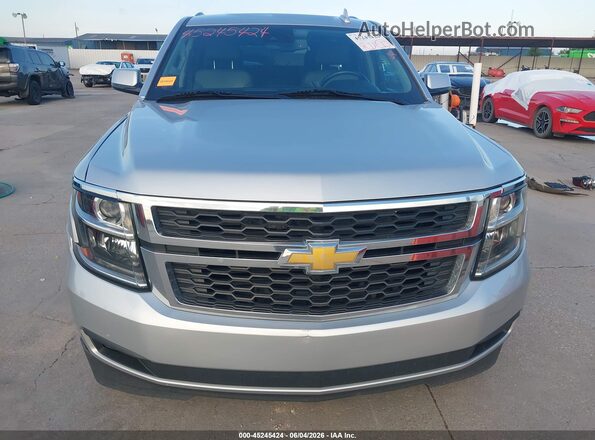 1GNSCBKC1LR306361 2020 CHEVROLET TAHOE Silver Սալոնի հետևի տեսք