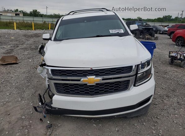 1GNSCBKC2GR184292 2016 CHEVROLET TAHOE Белый Вид спереди