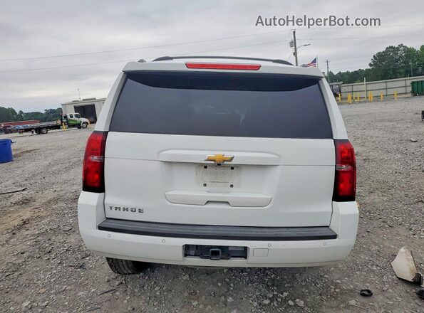 1GNSCBKC2GR184292 2016 CHEVROLET TAHOE Белый Вид сзади