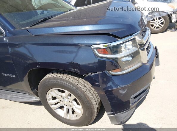 1GNSCBKC2HR166652 2017 CHEVROLET TAHOE Blue Սալոնի 360 աստիճան տեսք