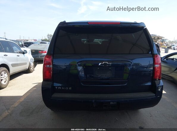 1GNSCBKC2HR166652 2017 CHEVROLET TAHOE Blue 