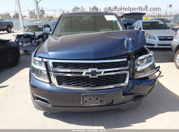 1GNSCBKC2HR166652 2017 CHEVROLET TAHOE Blue 
