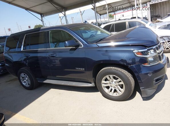 1GNSCBKC2HR166652 2017 CHEVROLET TAHOE Blue 