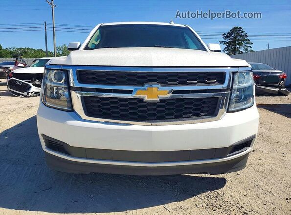 1GNSCBKC2HR310832 2017 CHEVROLET TAHOE White წინა ხედი