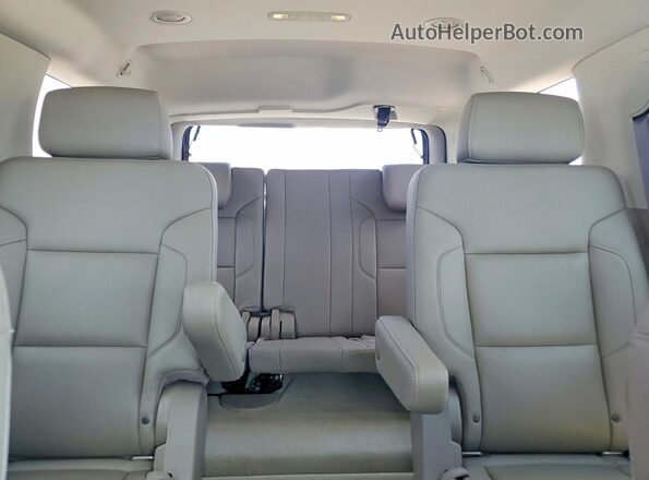 1GNSCBKC2HR310832 2017 CHEVROLET TAHOE White უკანა სავარძლების ხედი