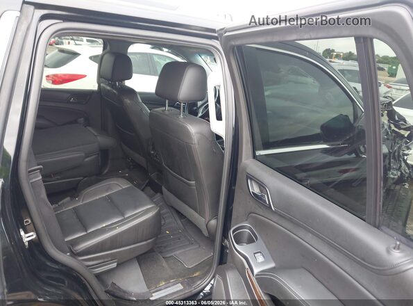 1GNSCBKC2JR284822 2018 CHEVROLET TAHOE Black VIN კოდის სტიკერის ხედი