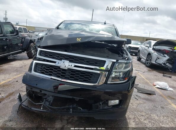 1GNSCBKC2JR284822 2018 CHEVROLET TAHOE Black ხელსაწყოთა პანელის ხედი