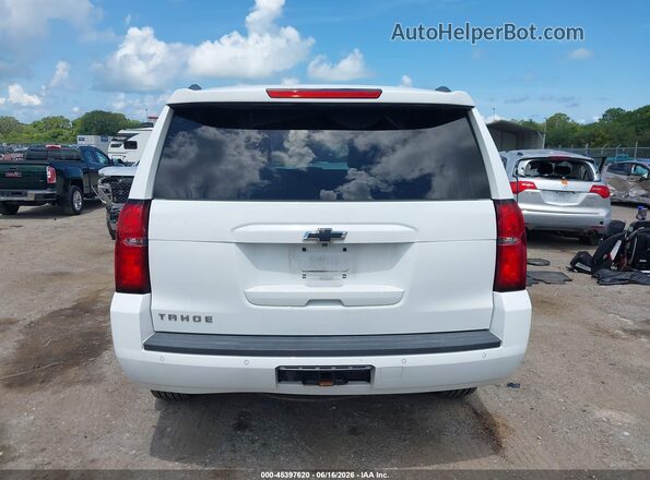 1GNSCBKC2KR285552 2019 CHEVROLET TAHOE White 