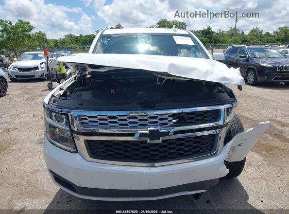 1GNSCBKC2KR285552 2019 CHEVROLET TAHOE White Instrument cluster view