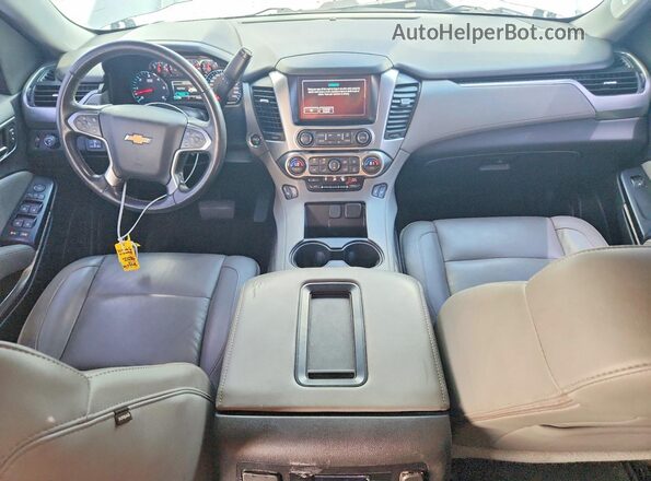 1GNSCBKC3JR399493 2018 CHEVROLET TAHOE Gray 
