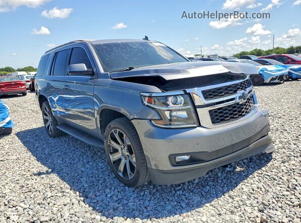 1GNSCBKC3JR399493 2018 CHEVROLET TAHOE Gray 