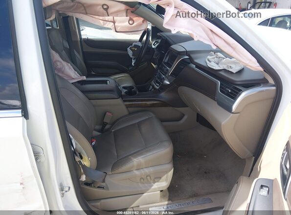 1GNSCBKC3LR118635 2020 CHEVROLET TAHOE Белый Вид салона спереди