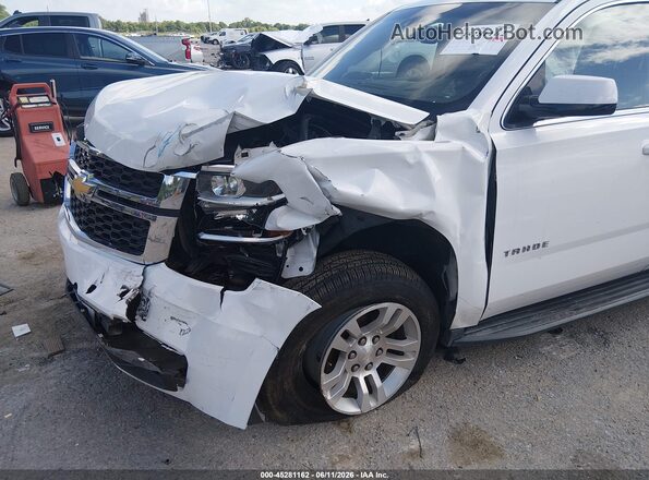 1GNSCBKC3LR118635 2020 CHEVROLET TAHOE Белый Вид спереди