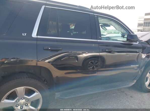 1GNSCBKC4GR247764 2016 CHEVROLET TAHOE Black უკანა სალონის ხედი