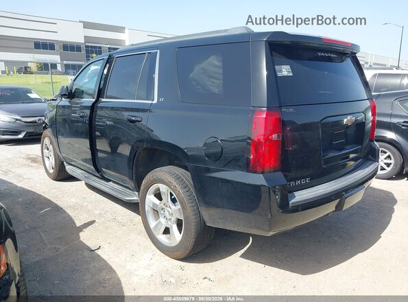 1GNSCBKC4GR247764 2016 CHEVROLET TAHOE Black უკანა მარცხენა