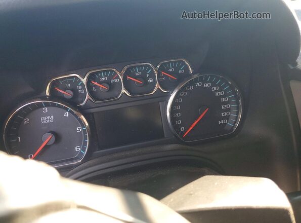 1GNSCBKC4HR140229 2017 CHEVROLET TAHOE White Vista del cuadro de instrumentos