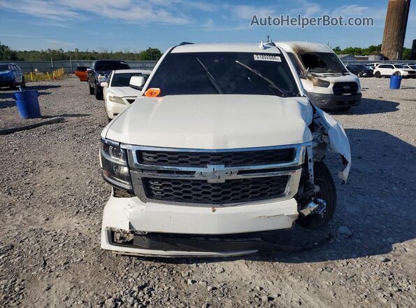 1GNSCBKC4HR140229 2017 CHEVROLET TAHOE White Vista frontal