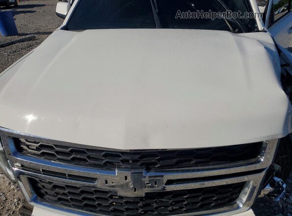 1GNSCBKC4HR140229 2017 CHEVROLET TAHOE White Vista interior trasera
