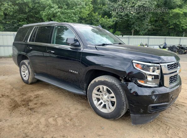 1GNSCBKC4JR102456 2018 CHEVROLET TAHOE Black Przód prawy