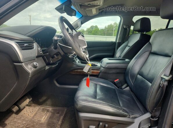 1GNSCBKC4JR102456 2018 CHEVROLET TAHOE Black Widok wnętrza z przodu
