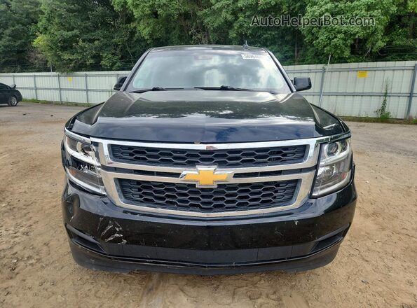 1GNSCBKC4JR102456 2018 CHEVROLET TAHOE Black Widok z przodu