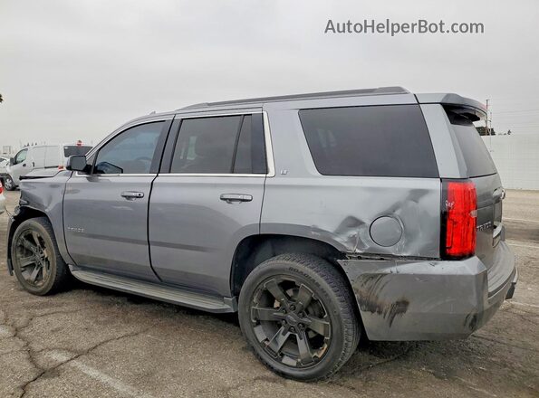 1GNSCBKC4JR347953 2018 CHEVROLET TAHOE Серый Задняя левая четверть