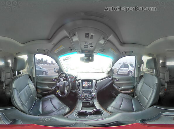 1GNSCBKC4JR347953 2018 CHEVROLET TAHOE Серый Панорамный вид салона 360°