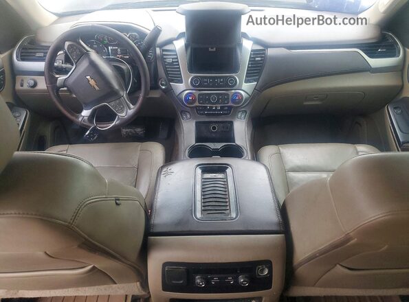 1GNSCBKC5GR239270 2016 CHEVROLET TAHOE Black Առջևի վահանակի տեսք