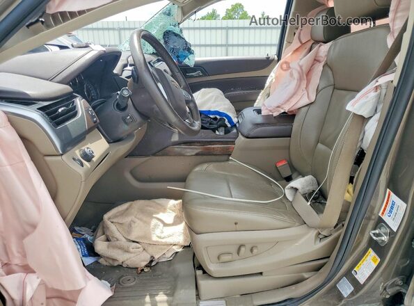 1GNSCBKC5GR416688 2016 CHEVROLET TAHOE Brown Vista interior delantera
