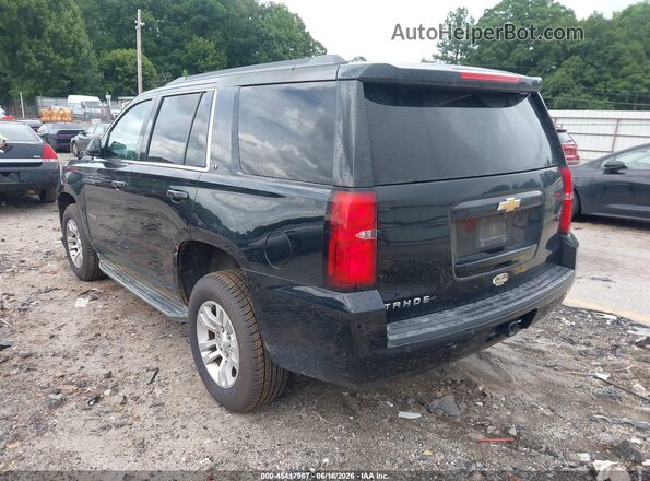 1GNSCBKC5HR141860 2017 CHEVROLET TAHOE Black Հետևի ձախ