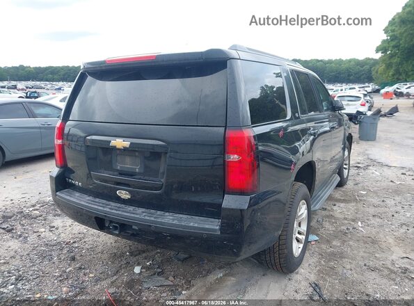 1GNSCBKC5HR141860 2017 CHEVROLET TAHOE Black Հետևի աջ