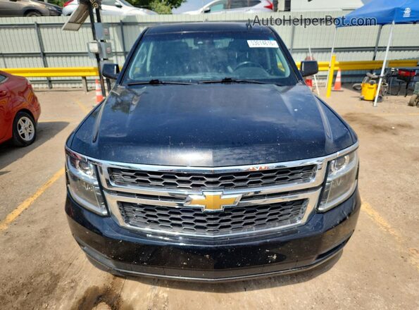 1GNSCBKC5HR186636 2017 CHEVROLET TAHOE Black Widok z przodu