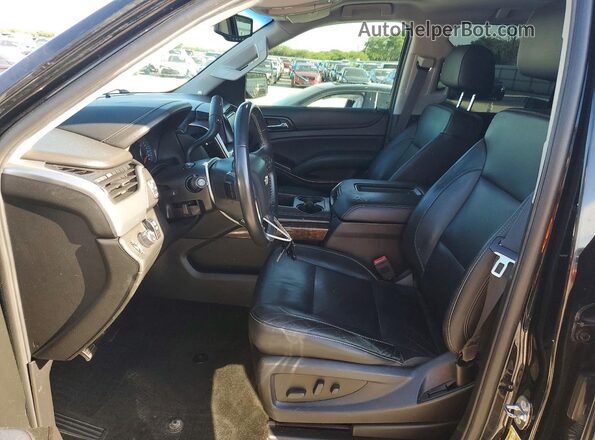 1GNSCBKC5JR110937 2018 CHEVROLET TAHOE Black Front interior view