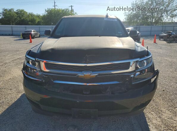 1GNSCBKC5JR110937 2018 CHEVROLET TAHOE Black Front view