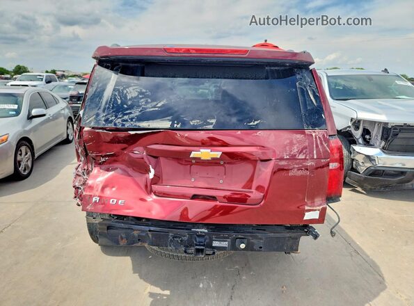 1GNSCBKC6GR223773 2016 CHEVROLET TAHOE Maroon 