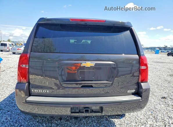 1GNSCBKC6GR291250 2016 CHEVROLET TAHOE Black Հետևի տեսք
