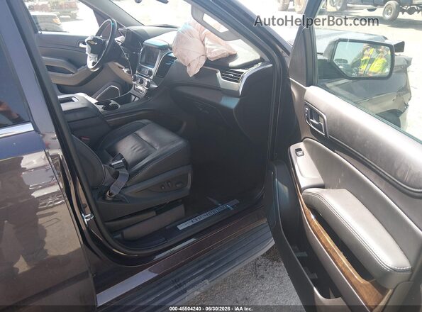 1GNSCBKC6GR327034 2016 CHEVROLET TAHOE Gray წინა სალონის ხედი