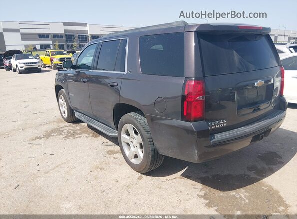 1GNSCBKC6GR327034 2016 CHEVROLET TAHOE Gray უკანა მარცხენა