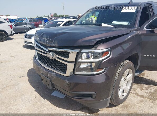 1GNSCBKC6GR327034 2016 CHEVROLET TAHOE Gray წინა ხედი