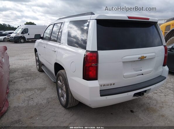 1GNSCBKC6JR129643 2018 CHEVROLET TAHOE Белый 