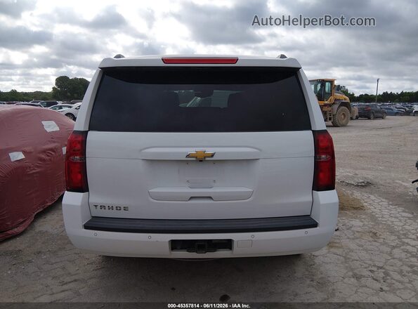 1GNSCBKC6JR129643 2018 CHEVROLET TAHOE Белый 