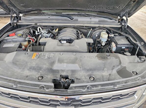 1GNSCBKC6LR309613 2020 CHEVROLET TAHOE Black Engine compartment view