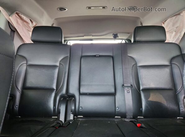 1GNSCBKC6LR309613 2020 CHEVROLET TAHOE Black Rear seats view