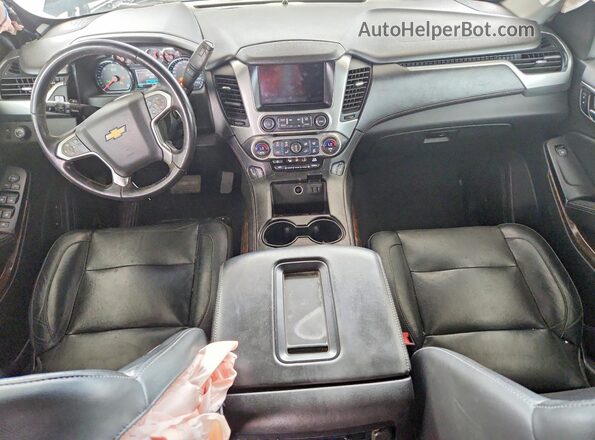 1GNSCBKC6LR309613 2020 CHEVROLET TAHOE Black Dashboard view