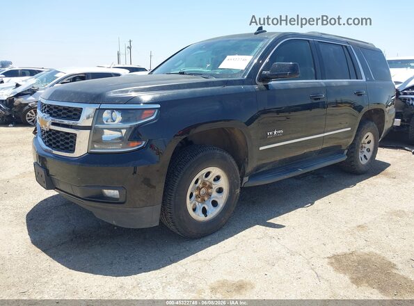 1GNSCBKC7HR152147 2017 CHEVROLET TAHOE Black Przód lewy