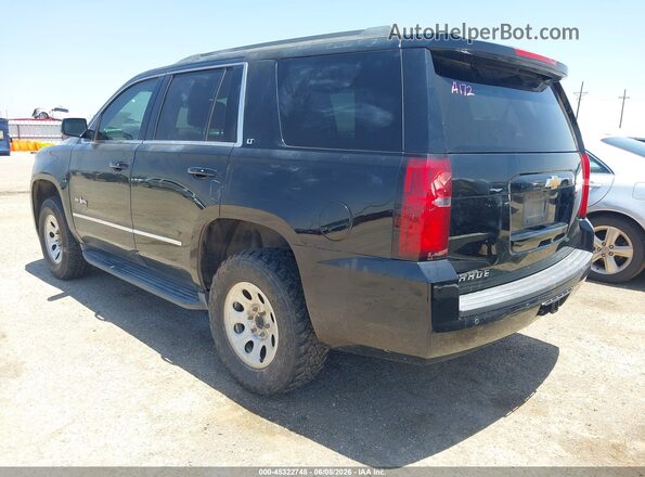 1GNSCBKC7HR152147 2017 CHEVROLET TAHOE Black Tył lewy