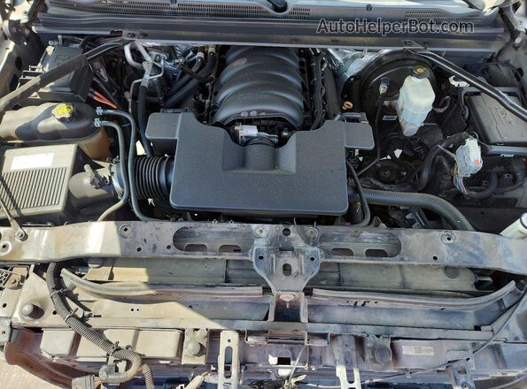 1GNSCBKC7HR170146 2017 CHEVROLET TAHOE Gray ძრავის განყოფილების ხედი