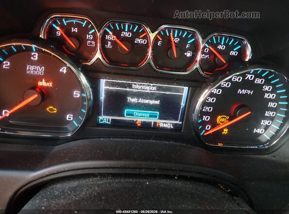 1GNSCBKC7HR211343 2017 CHEVROLET TAHOE Black Widok tylnych siedzeń